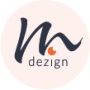 Logo Mdezign - Sonia Moreau Graphiste Freelance