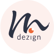 Logo Mdezign - Sonia Moreau Graphiste Freelance