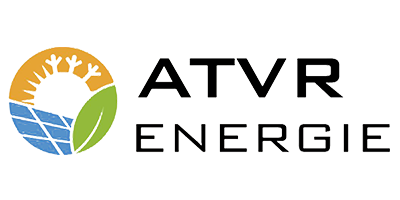 Logo ATVR ENERGIE - Communication design interfaces mdezign