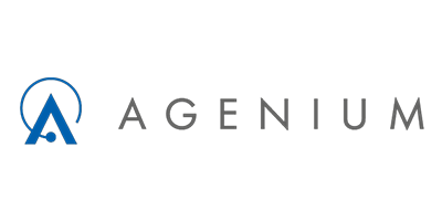 Logo Agenium - Communication design interfaces mdezign