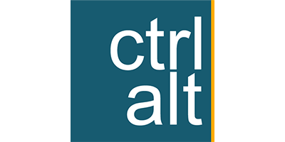 Logo CTRL-ALT - Communication design interfaces mdezign