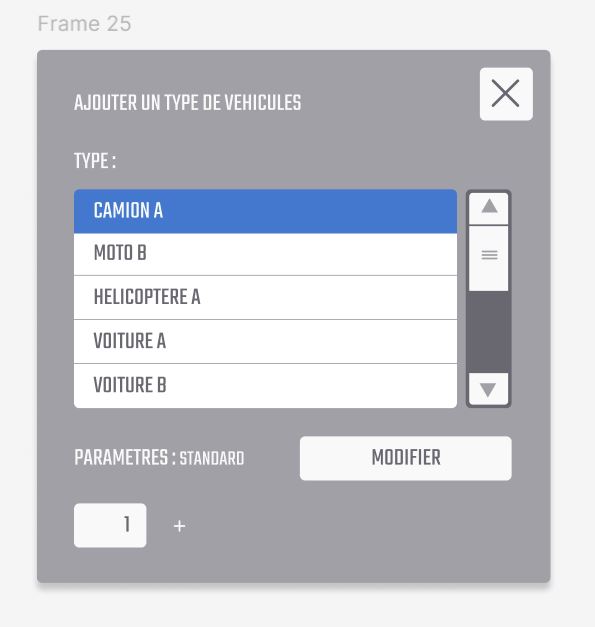 fenêtre modale pour : Identification rapide du type de ressource.