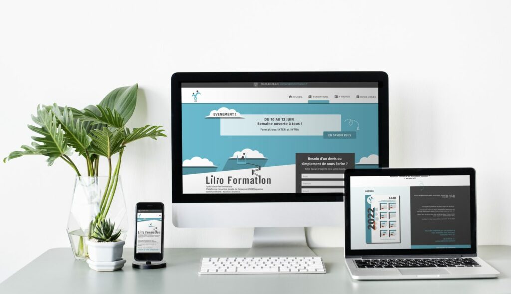 site web Lilio Formation