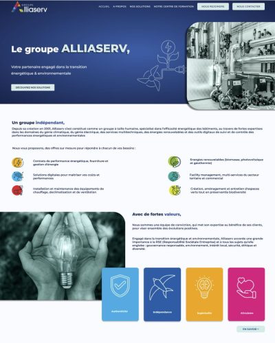 Site web Group Alliaserv